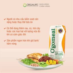 Thumbnail Combo 3 - 15 ngày hỗ trợ giảm cân, thay thế bữa ăn, giảm thèm ăn, ít calo OGOMEAL Gạo (250ml/Hộp) 2