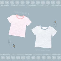 Thumbnail Combo 3 Áo Tay Cộc Nút Vai MIOMIO Vải Cotton Cho Bé Trai,Gái, Họa tiết Thỏ,Sọc,MèoMây (Từ 0-24 Tháng)Thoáng Mát Dễ Chịu 4