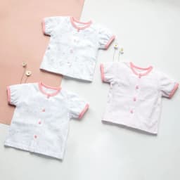 Thumbnail Combo 3 Áo Tay Cộc Sơ Sinh MIOMIO Vải Cotton Cho Bé Trai, Bé Gái (Từ 0 - 24 Tháng) Thiết Kế Mùa Hè | Thoáng Mát Dễ Chịu 2