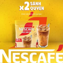 Thumbnail Combo 3 Bịch Cà phê Hòa tan NESCAFÉ CAFÉ SỮA ĐÁ 25 gói Nhân đôi sánh quyện 2