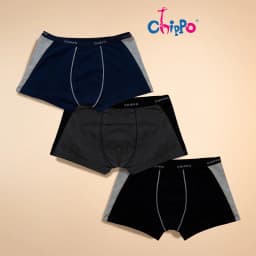 Thumbnail Combo 3 chiếc Quần boxer bé trai Chippo quần lót bé trai từ 5 đến 16 tuổi (30 đến 60kg) chất vải cotton cao cấp 1