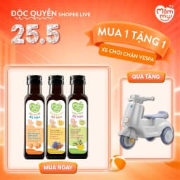 Thumbnail Combo 3 dầu ăn dặm bổ não Mămmy, dầu cá hồi, hạt lanh, Olive bổ sung DHA, Omega-3 cho bé từ 6 tháng, chai 100ml 1