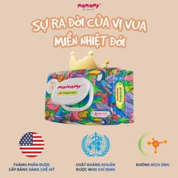 Thumbnail Combo 3 gói khăn ướt Mamamy Tropical 60 tờ không mùi cao cấp chính hãng cho mẹ và bé, sợi vải thuần tự nhiên và rayon 3