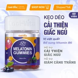 Thumbnail Combo 3 Hộp Kẹo Dẻo Melatonin Hỗ Trợ Giấc Ngủ Ngon Coolvita - (Tặng 1 Hộp Nước uống Bổ Sung Collagen) 2