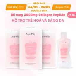 Thumbnail Combo 3 Hộp Nước Uống Collagen Peptide Coolvita Hỗ Trợ Trẻ Hóa Sáng Da, Cải Thiện Sức Khỏe Cho Tóc Móng 1