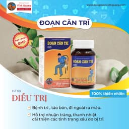 Thumbnail Combo 3 Hộp Đoạn Căn Trĩ VĨNH QUANG - Hỗ trợ giảm trĩ nội, trĩ ngoại - Hộp 60 viên 4