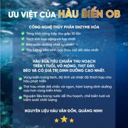 Thumbnail Combo 3 Hộp Tinh Chất Hàu OB Tăng Sinh Lý Nam Giới, Chiết Xuất Hàu Oyster (Hộp 30v) - Grow Green AZ 4