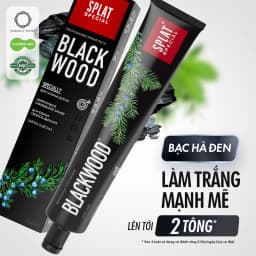 Thumbnail Combo 3 Kem Đánh Răng Than Hoạt Tính SPLAT Blackwood Làm Trắng Răng, Thơm Miệng 75ml 1