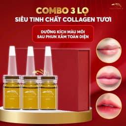 Thumbnail Combo 3 Lọ Siêu Tinh Chất Vieskin Collagen Luxury Cao Cấp Dưỡng Kích Màu Môi Sau Phun Xăm Toàn Diện 2