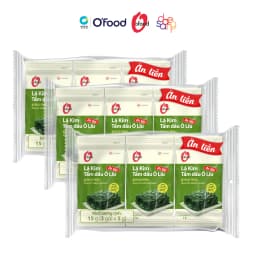 Thumbnail Combo 3 lốc lá kim tẩm dầu oliu O'Food ( lốc 3) 1