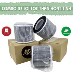 Thumbnail Combo 3 Lõi lọc không khí HEPA khử mùi có than hoạt tính chính hãng MaxAir 1