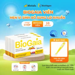 Thumbnail Combo 3 men vi sinh BioGaia Protectis Dạng viên cải thiện hệ tiêu hóa Thụy Điển hộp 10 viên 1