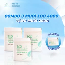 Thumbnail Combo 3 muối tắm Sinh Dược Eco 400g tặng 1 lọ muối tắm Eco Sinh Dược 200g 1