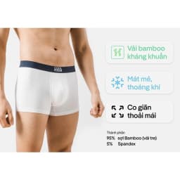 Thumbnail Combo 3 quần lót nam dáng Trunk Bamboo kháng khuẩn Coolmate 3