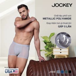 Thumbnail Combo 3 Quần lót Nam Jockey Trunk không đường may - J4058 2