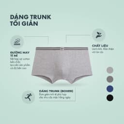 Thumbnail Combo 3 Quần lót nam ONOFF Cotton USA kháng khuẩn, khử mùi - 18UO23A035 3