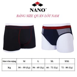 Thumbnail Combo 3 quần lót nam tam giác thời trang NANO NA02, vải Cotton mềm mại, thoáng mát 3