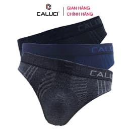 Thumbnail Combo 3 quần sịp nam tam giác CALUCI CA08, co dãn 4 chiều, vải sợi tre kháng khuẩn 1