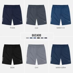 Thumbnail COMBO 3 Quần đùi nam Guzado vải thun lạnh SIÊU CO GIÃN,thoáng mát vận động thoải mái CB3GSR02 2