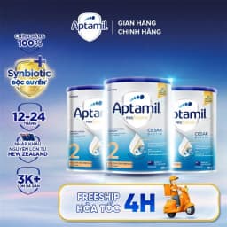 Thumbnail Combo 3 Sữa bột Aptamil Profutura Cesarbiotik New Zealand số 2 - Synbiotic độc quyền 1