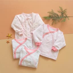 Thumbnail Combo 4 Áo Sơ Sinh Dài Tay Cài Lệch MIOMIO - Cho Bé Trai, Bé Gái (Từ 0-3M), Vải Cotton 2