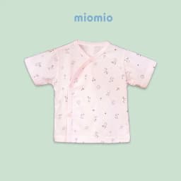 Thumbnail Combo 4 Áo Sơ Sinh Tay Ngắn, Cài Lệch MIOMIO - Cho Bé Trai, Bé Gái (Từ 0-3M), Vải Cotton 4