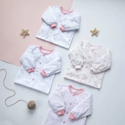 Thumbnail Combo 4 Áo Tay Dài Sơ Sinh MIOMIO Cho Bé Trai, Bé Gái (Từ 0-24 Tháng), Vải Cotton 2