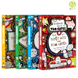 Thumbnail Combo 4 cuốn Tom Gates bản tiếng Việt & Song ngữ Việt-Anh - The Brilliant World of Tom Gates series Liz Pichon 2