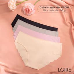 Thumbnail COMBO 4 Quần Lót Không Viền Su Đúc Không Viền Loirechic QSD04 1