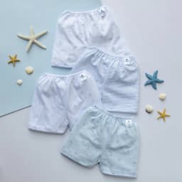 Thumbnail Combo 4 Quần Ngắn Sơ Sinh MIOMIO Cho Bé Trai, Bé Gái (Từ 0 - 24 Tháng), Vải Cotton 2