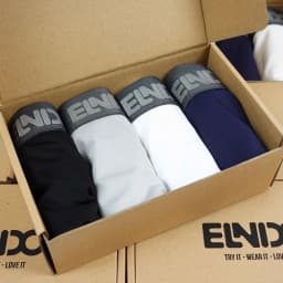 Thumbnail Combo 4 quần sịp đùi ELNIDO (màu ngẫu nhiên) chất liệu cao cấp thoáng mát, vải thun lạnh EDS-01 (không kèm hộp) 3