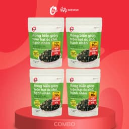 Thumbnail Combo 4 rong biển giòn trộn 4 vị O'food 3