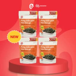 Thumbnail Combo 4 rong biển giòn trộn 4 vị O'food gói 27g, ăn vặt, trộn cơm 2