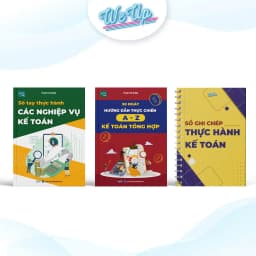 Thumbnail COMBO 5 CUỐN SÁCH :30 ngày thực chiến A-Z kế toán, Sổ tay Kế Toán, Sổ ghi chép K.Toán, 100 ngày hành động, Phá vỡ tư duy 3