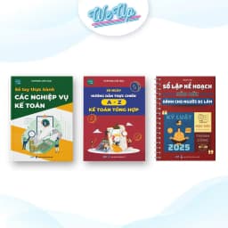 Thumbnail COMBO 5 CUỐN SÁCH :30 ngày thực chiến A-Z kế toán, Sổ tay Kế Toán, Sổ ghi chép K.Toán, 100 ngày hành động, Phá vỡ tư duy 4