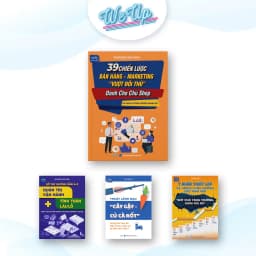 Thumbnail COMBO 5 CUỐN SÁCH : 39 chiến lược bán hàng, Quản trị vận hành Lãi/Lỗ, 7 Bước lập KHKD, Thuật lãnh đạo, AI DN ( 5Tặng) 1
