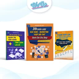 Thumbnail COMBO 5 CUỐN SÁCH : 39 chiến lược bán hàng, Quản trị vận hành Lãi/Lỗ, 7 Bước lập KHKD, Thuật lãnh đạo, AI DN ( 5Tặng) 2