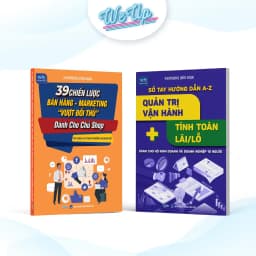 Thumbnail COMBO 5 CUỐN SÁCH : 39 chiến lược bán hàng, Quản trị vận hành Lãi/Lỗ, 7 Bước lập KHKD, Thuật lãnh đạo, AI DN ( 5Tặng) 3