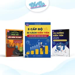 Thumbnail COMBO 5 CUỐN SÁCH: 5 Cấp độ, 100 mẫu AI content, AI content, Xu hướng K.Tiên, Phá vỡ T.duy, 100 ngày hành động, Tự do TC 4
