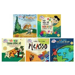 Thumbnail Combo 5 cuốn sách dậy hội họa dành cho thiếu nhi: Let's Color 1