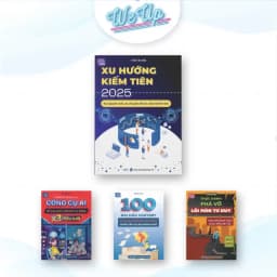 Thumbnail COMBO 5 CUỐN SÁCH: Xu hướng kiếm tiên, A-Z công cụ AI content, 100 bài mẫu Content, Phá vỡ Tư Duy, Tự do tài chính 1