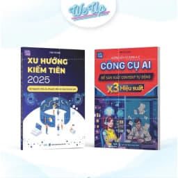 Thumbnail COMBO 5 CUỐN SÁCH: Xu hướng kiếm tiên, A-Z công cụ AI content, 100 bài mẫu Content, Phá vỡ Tư Duy, Tự do tài chính 3