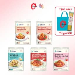 Thumbnail Combo 5 gói SpaghettiO'Food mix 5 vị 120g 1