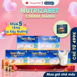 Thumbnail Combo 5 Hộp Sữa Hạt Tiểu Đường NutriZabet - Giúp Ổn Định Đường Huyết, Ngăn Ngừa Biến Chứng 1