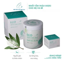 Thumbnail Combo 5 lọ muối tắm bé thảo dược Eco Sinh Dược 400g tặng 1 muối thảo dược Eco Sinh Dược 400g 4