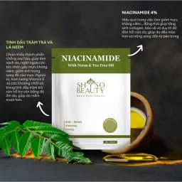 Thumbnail Combo 5 miếng mặt nạ SHSO Beauty Biocell Niacinamide 4% dành cho da mụn, chiết xuất lá Neem và tinh dầu tràm - NPC PHAR 1