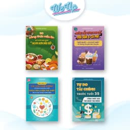 Thumbnail Combo 5 sách:50 công thức nấu ăn, HD pha chế "Trà sữa & Cà phê",100 mẫu content, AI Content, Tự do TC, Vitamin, Sx Video 2
