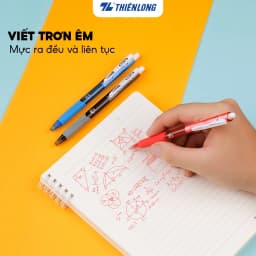 Thumbnail Combo 5/10/20 Bút bi Thiên Long TL-095 Butter Ink - Viết bi ngòi 0.5mm kiểu dáng hiện đại cầm tay thoải mái nét đều trơn 2