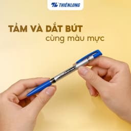 Thumbnail Combo 5/10/20 Bút bi Thiên Long FO-024 ngòi 0.7mm mực xanh/đỏ/đen hệ dầu, đạt tiêu chuẩn an toàn Châu Âu 2