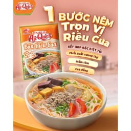 Thumbnail Combo 6 Gói Gia Vị Nêm Sẵn Aji-Quick® Bún Riêu Cua 54g/Gói 4